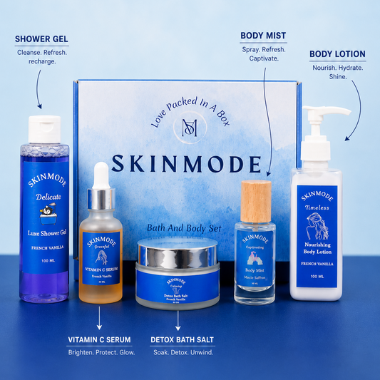 Skinmode Diva bath and body set description