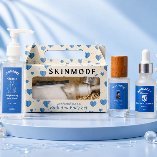 SKINMODE sophisticated bath and body set