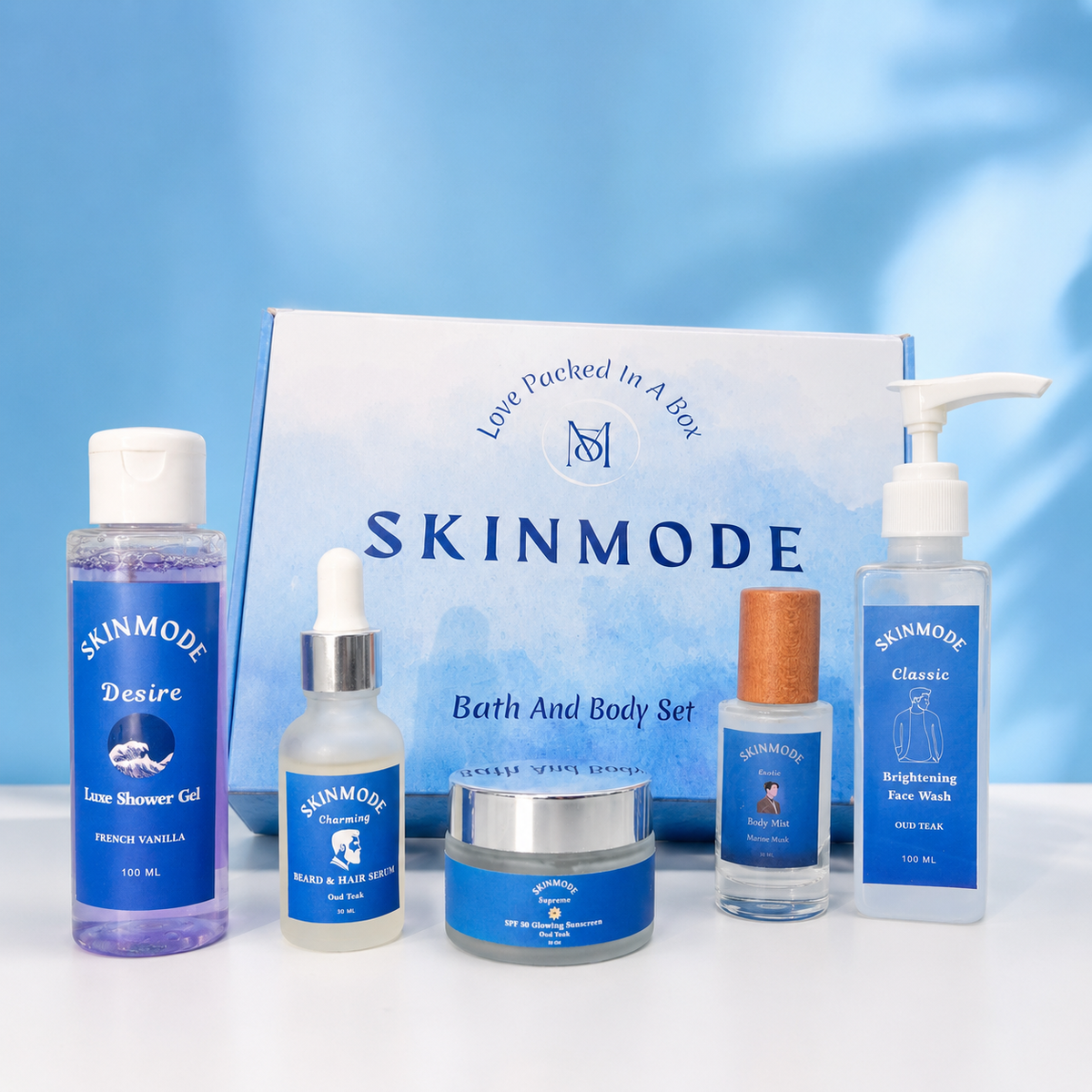 ELITE MEN'S BATH AND BODY SET – SkinModes And KayScott