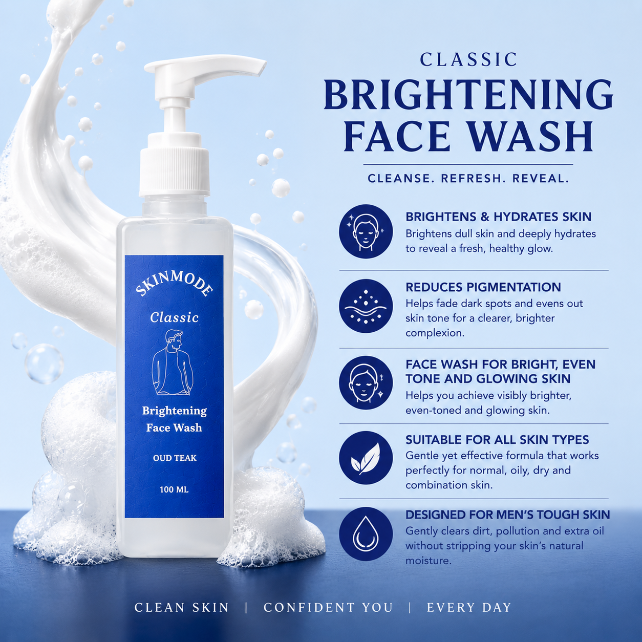 SKINMODE Classic Brightening Face Wash