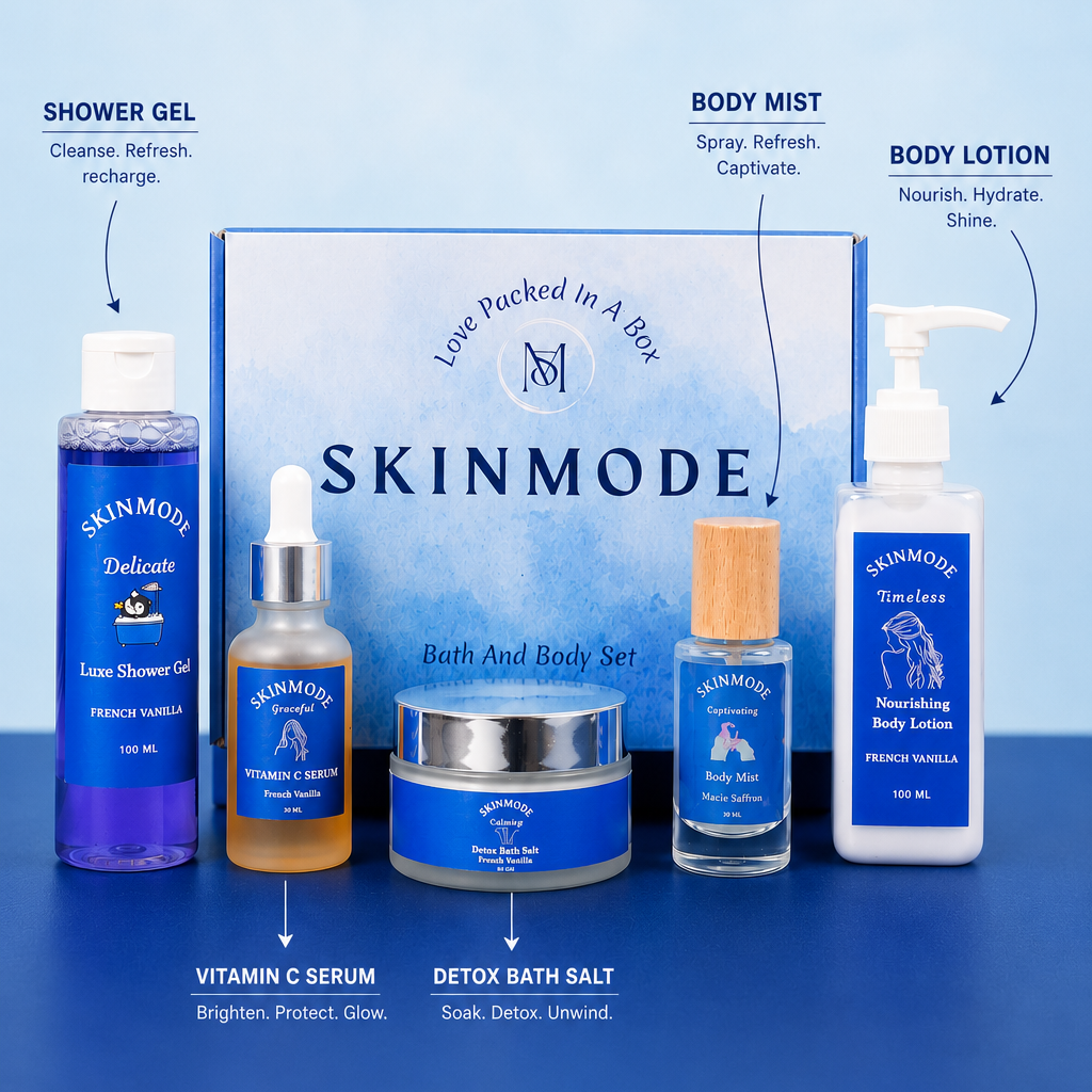 Skinmode Diva bath and body set description