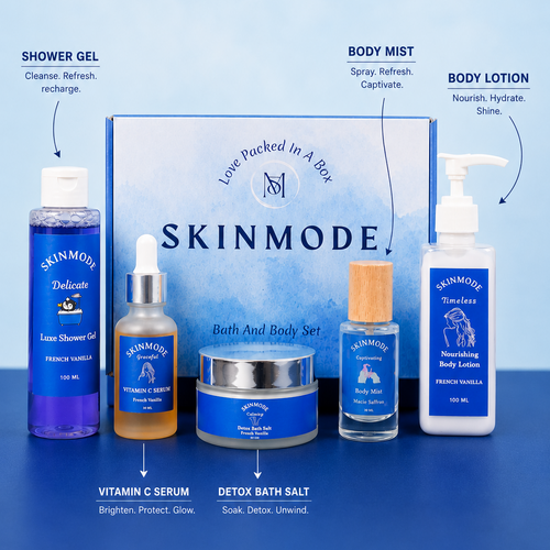 Skinmode Diva bath and body set description