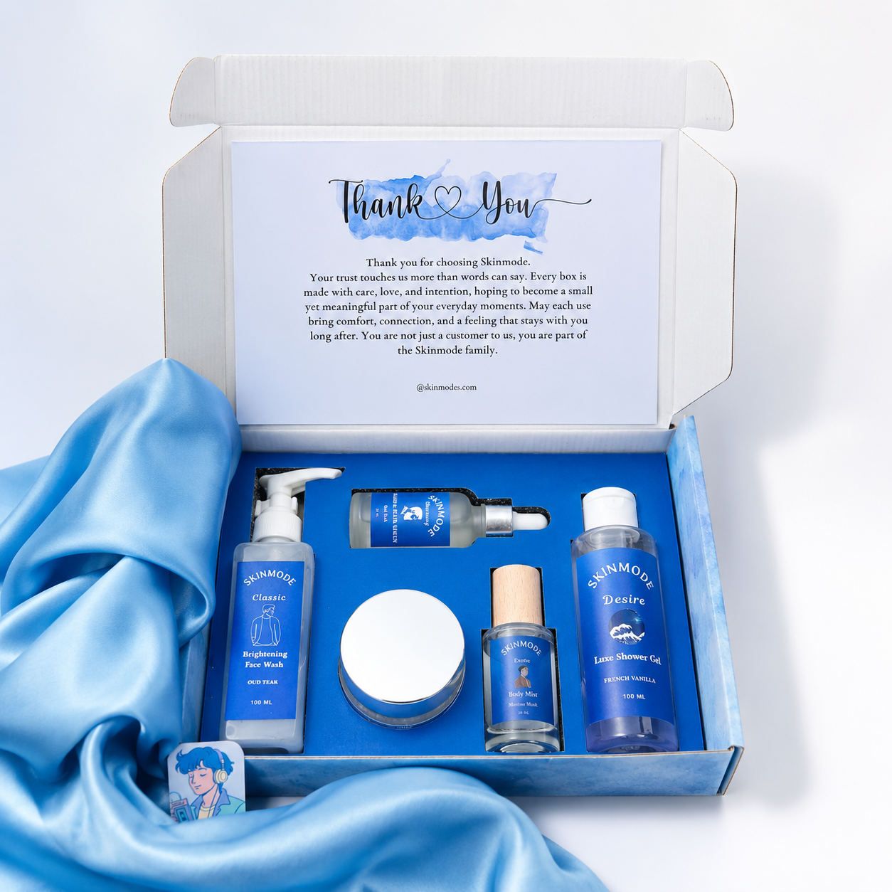 Skinmode elite premium bath and body set